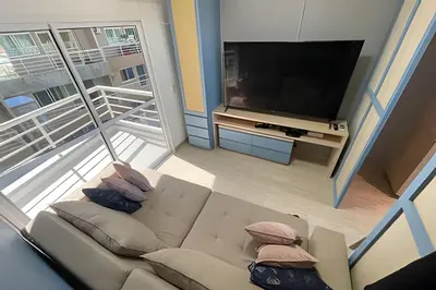 A planta de BP206- Apêzinho Charmoso e Ventilado por Will Stay