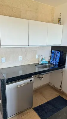 A cozinha ou kitchenette de Taíba Beachfront Paradise - Cozy Apartment