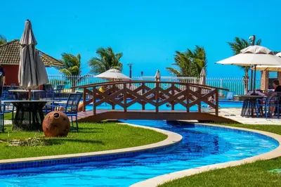 A piscina em ou perto de Terramaris Frente Mar