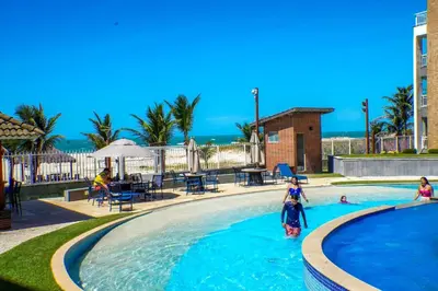 A piscina em ou perto de Terramaris Frente Mar