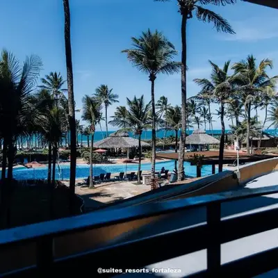 Beach Park com Vista Mar - Resort Completo - Administrado por Anfitrião