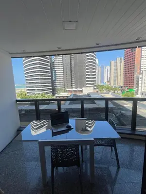 A planta de Flat Beira Mar - Fortaleza