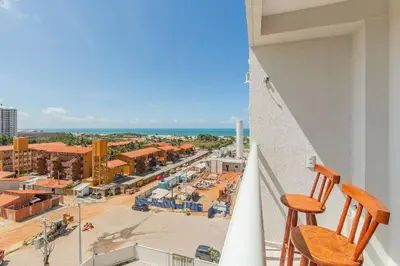 Uma varanda ou terraço em Mirante #804 - Apto em Fortaleza por Carpediem