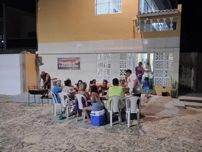Os clientes hospedados em Pousada Brisa da Barra