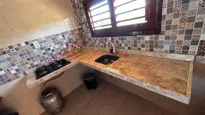 A planta de Casa dunna azul