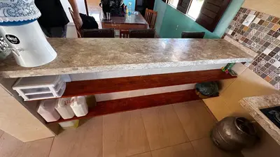 A planta de Casa dunna azul