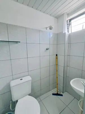 Uma casa de banho em Pousada Sol do Centro