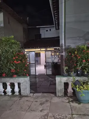O edifício onde a estalagem está situado