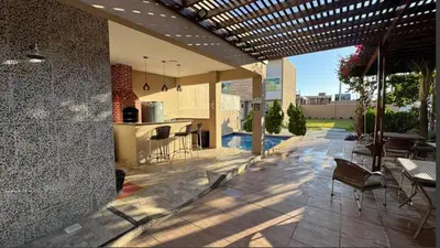 Um pátio ou outra área exterior em House in Eusébio condominium