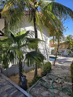 Um jardim no exterior de Refugio Fortaleza