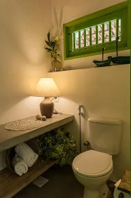 Uma casa de banho em Casa Mangará