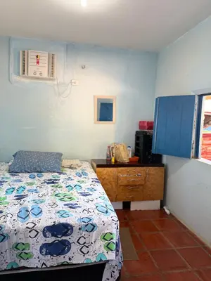 Uma cama ou camas num quarto em Mirante 180 - Praia de Barreiras