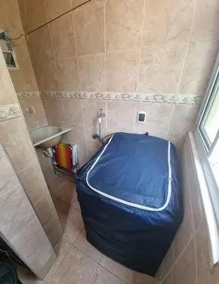 Uma cama ou camas num quarto em Praia do Futuro apartamento para amigos e familiares
