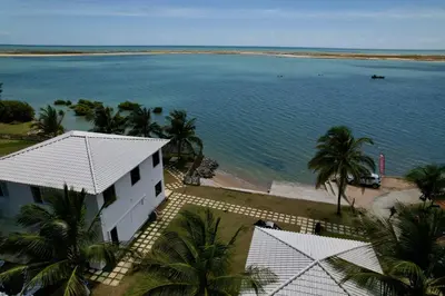 Paisagem natural perto da casa de hóspedes