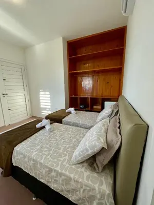 Uma cama ou camas num quarto em Soulkite House Brazil