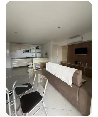 A cozinha ou kitchenette de Apartamento 21 Fortaleza