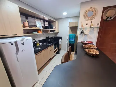 A cozinha ou kitchenette de Kariri-Beautiful 1 bedroom flat, beachfront