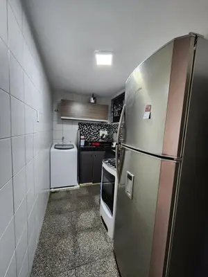 A cozinha ou kitchenette de Apartamento em Meireles, Praia de Iracema