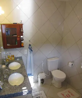 Uma casa de banho em Casa Redonda