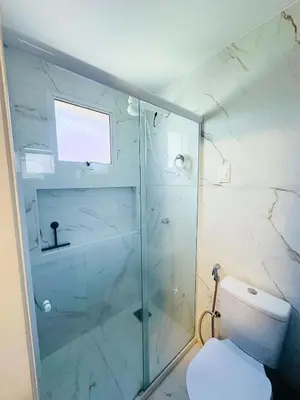 Uma casa de banho em Happy Living Praia do Futuro