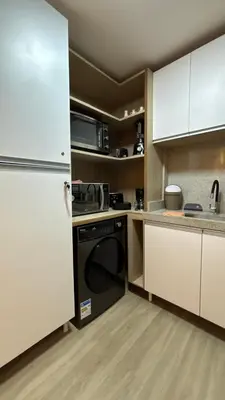 A cozinha ou kitchenette de Beach Park Living - Casa Luma Praia