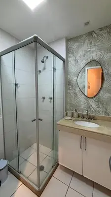 Uma casa de banho em Beach Park Living - Casa Luma Praia