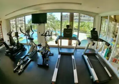 O centro de fitness e/ou as comodidades de fitness de Beach Park Living - Casa Luma Praia