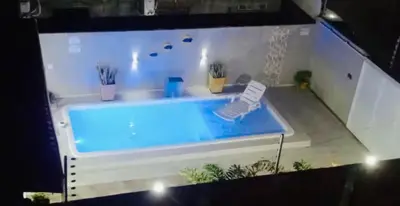 A planta de Yan Beach House