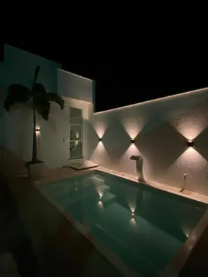 A planta de casa blanca