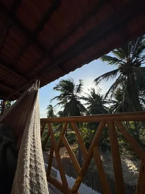 Uma varanda ou terraço em Villa Loui Beach Icaraizinho-Ce