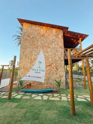 A planta de Villa Loui Beach Icaraizinho-Ce
