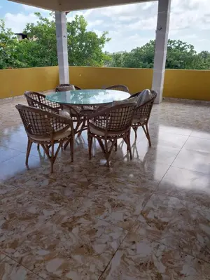Uma varanda ou terraço em ChacaraSophya