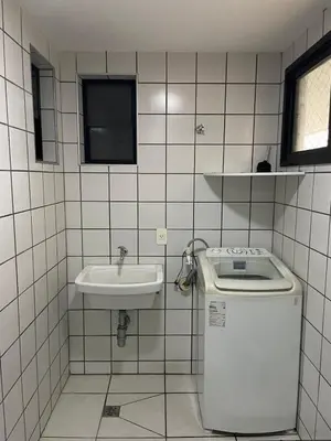 Uma casa de banho em Alta Vista Apartamento - 1min da Praia de Iracema