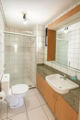 Uma casa de banho em Alta Vista Apartamento - 1min da Praia de Iracema