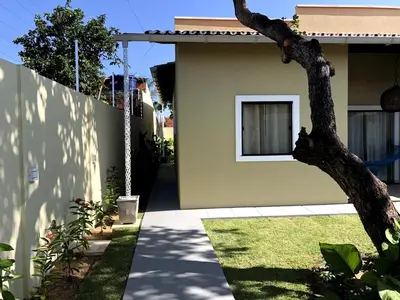 O edifício onde a casa de férias está situado