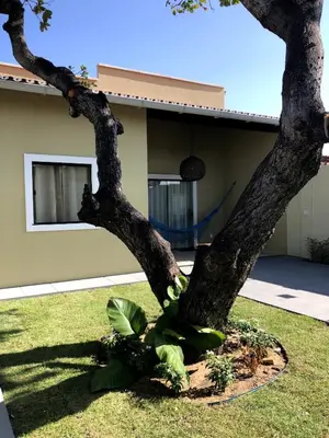 O edifício onde a casa de férias está situado