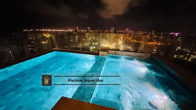 A piscina em ou perto de Beach Class Meireles by Diego Flats