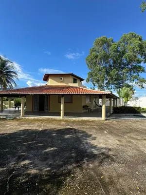 O edifício onde a casa de férias está situado
