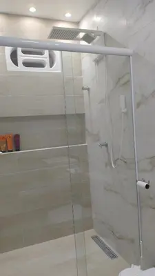 Uma casa de banho em Apartamento Flat Flecheiras