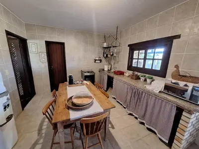 A cozinha ou kitchenette de Casa Praia Uruau