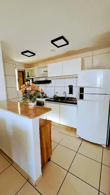 A planta de Apartamento com 2 quartos próximo aCastelão Arena