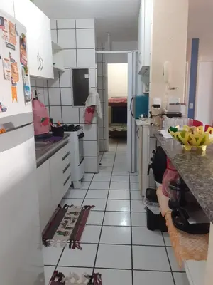 A cozinha ou kitchenette de Apê Fortaleza Beira-Mar
