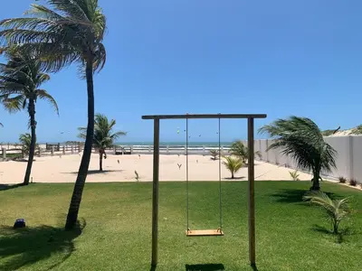 Uma vista do mar geral ou uma vista do mar a partir da casa de férias