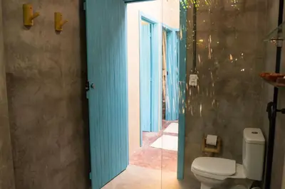 Uma casa de banho em Casa Cajuzal Carrapateira
