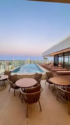 A piscina em ou perto de Studio Premium no Meireles - a 500 m da Beira Mar