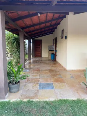 Um jardim no exterior de Casa dunas