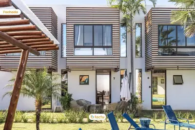 O edifício onde o apartamento está situado