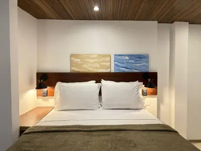 Uma cama ou camas num quarto em Casa Manari