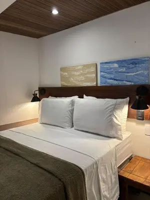 Uma cama ou camas num quarto em Casa Manari
