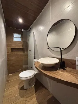 Uma casa de banho em Casa Manari